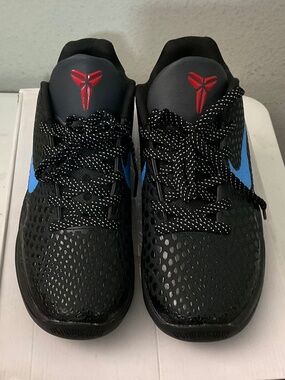 Nike Kobe 6 Dark Knight Sneakers.